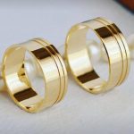 Unidade Aliança Reta 2 Frisos no Canto 7MM