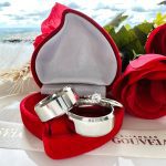 Par de Alianças em Aço Inox Chanfrada 8MM