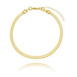 Pulseira Fita Banhado Ouro 18K